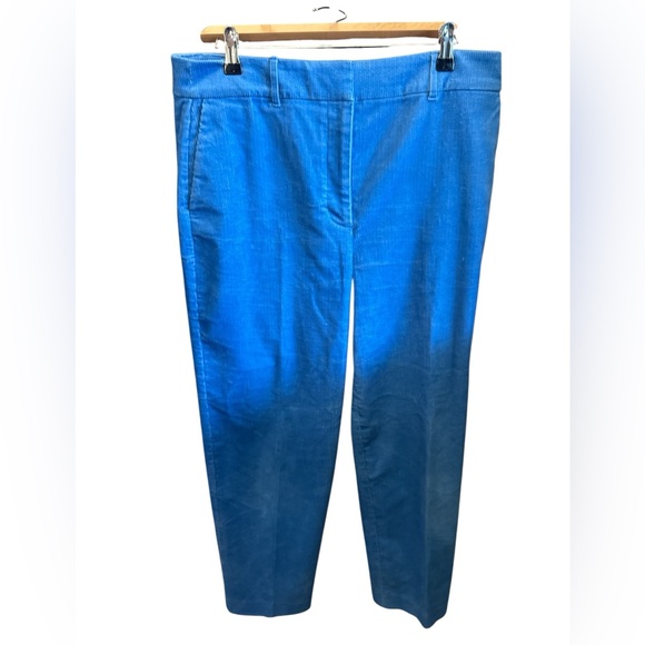 Boden Blue Corduroy Blazer Suit Jacket & Matching Pants Set Size 14 Women’s - Picture 4 of 12